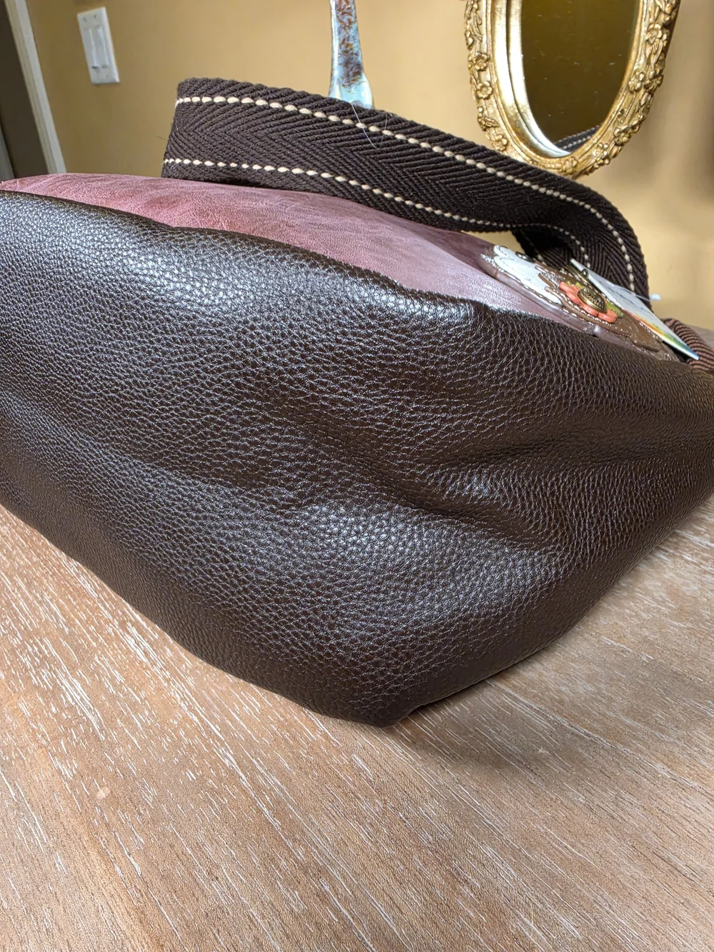 CHALA Vegan Hedgehog Bowling Zip Tote NWT!